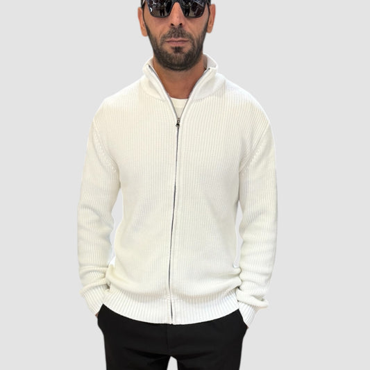 CARDIGAN CON ZIP GALERIE'