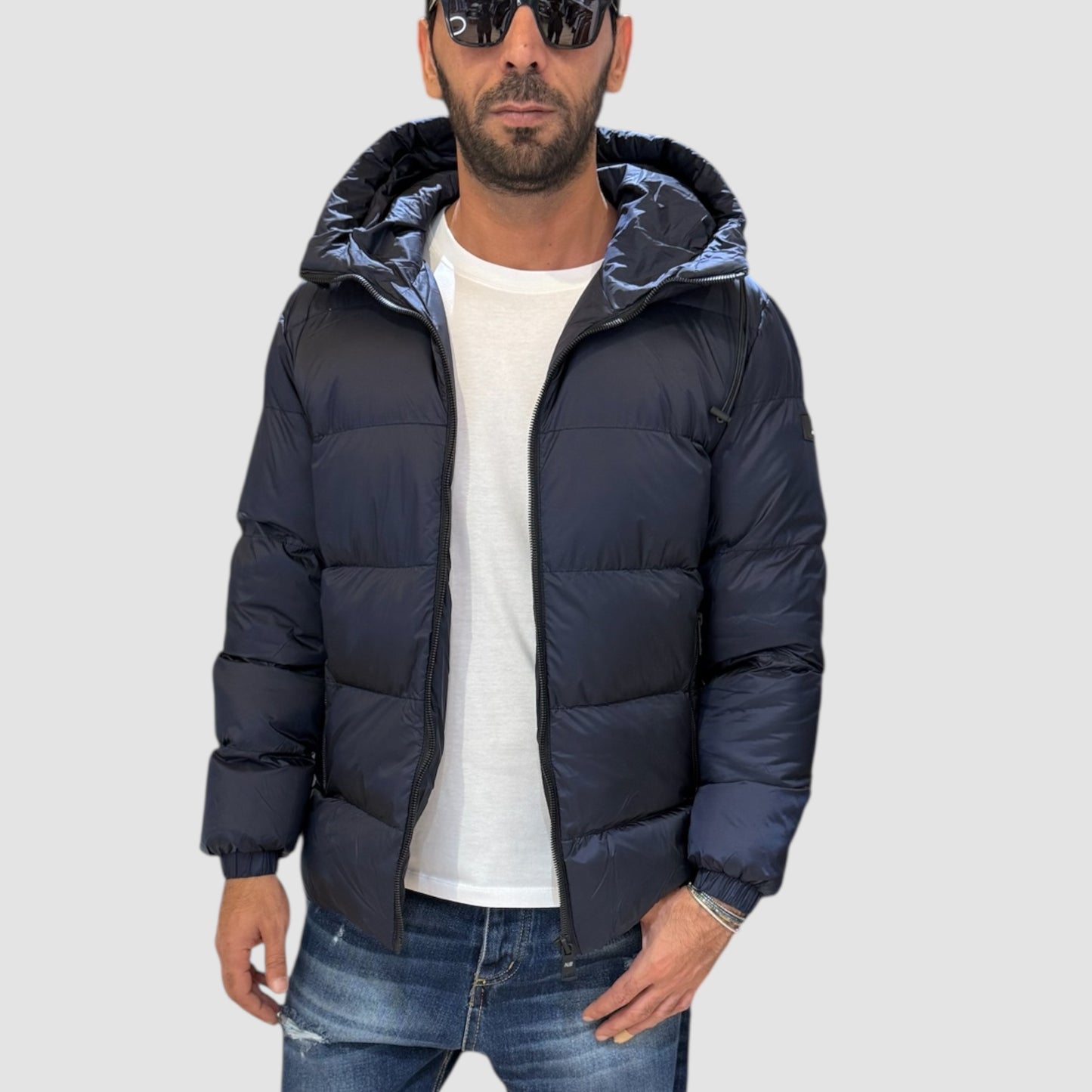 BOMBER CON CAPPUCCIO NJB DISPNIBILE IN 3 COLORI