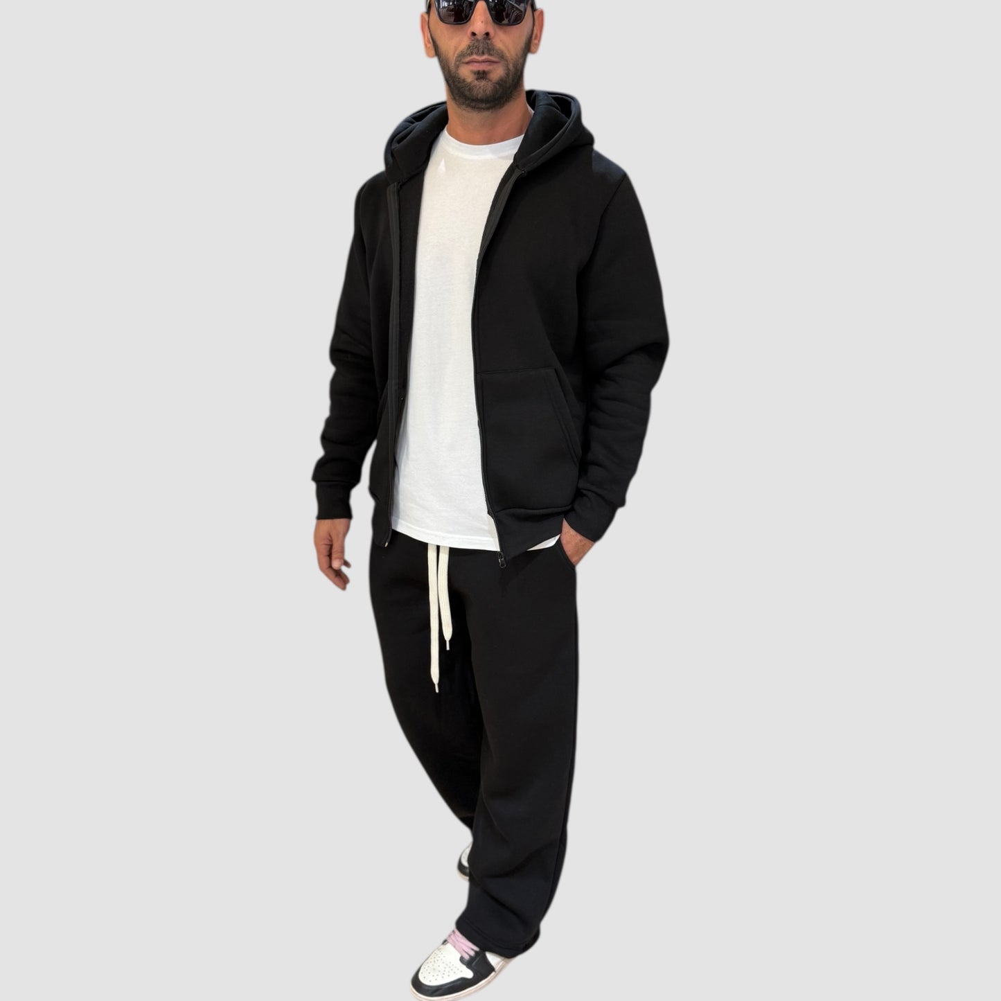 COORDINATO TUTA FELPATA