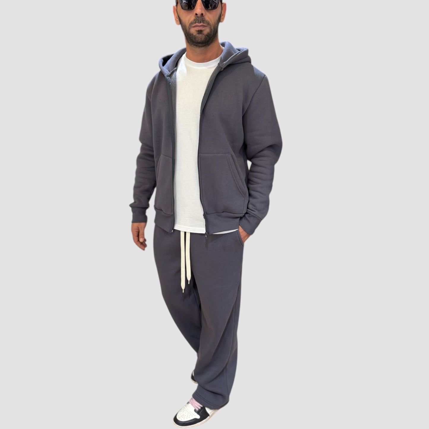 COORDINATO TUTA FELPATA