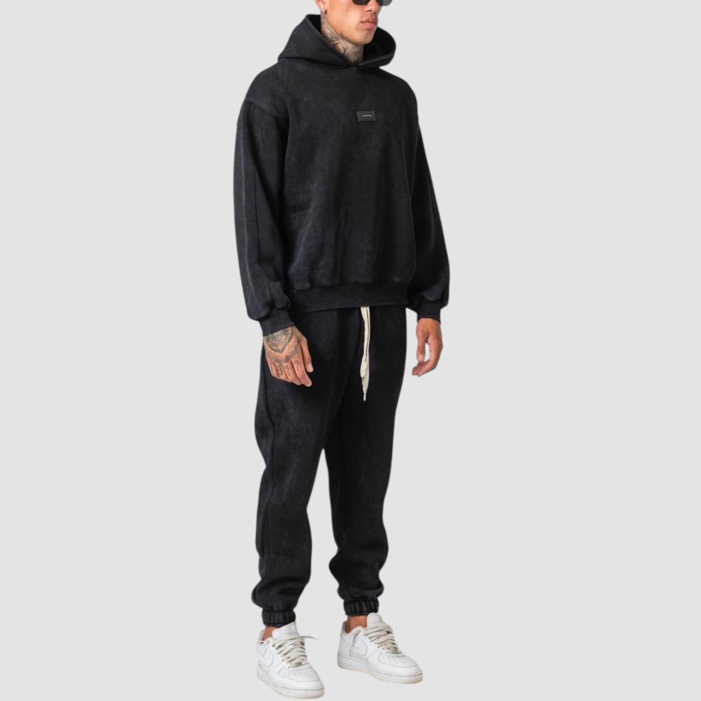 COORDINATO TUTA MARMORIZZATA NJB