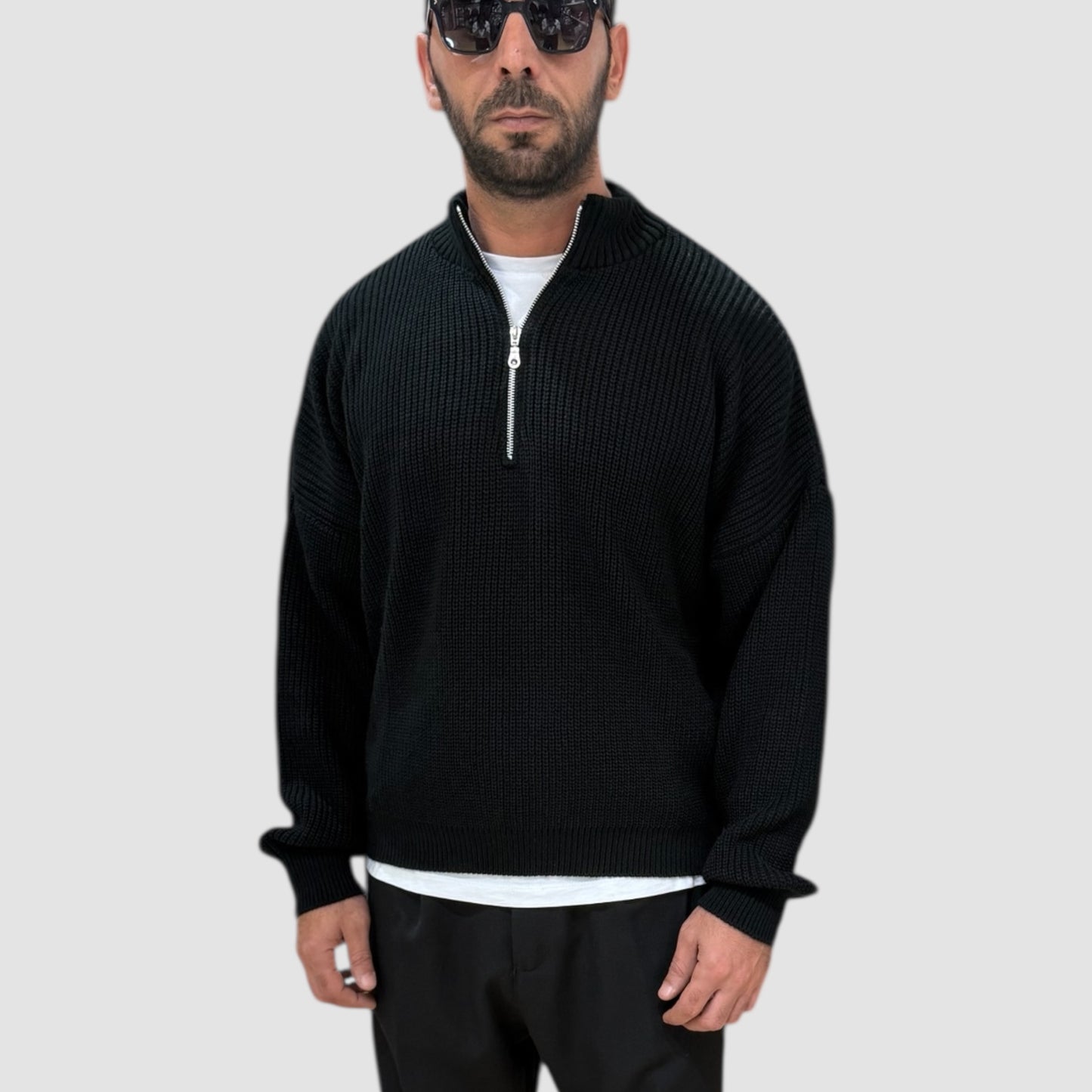 MAGLIA MEZZA ZIP NJB