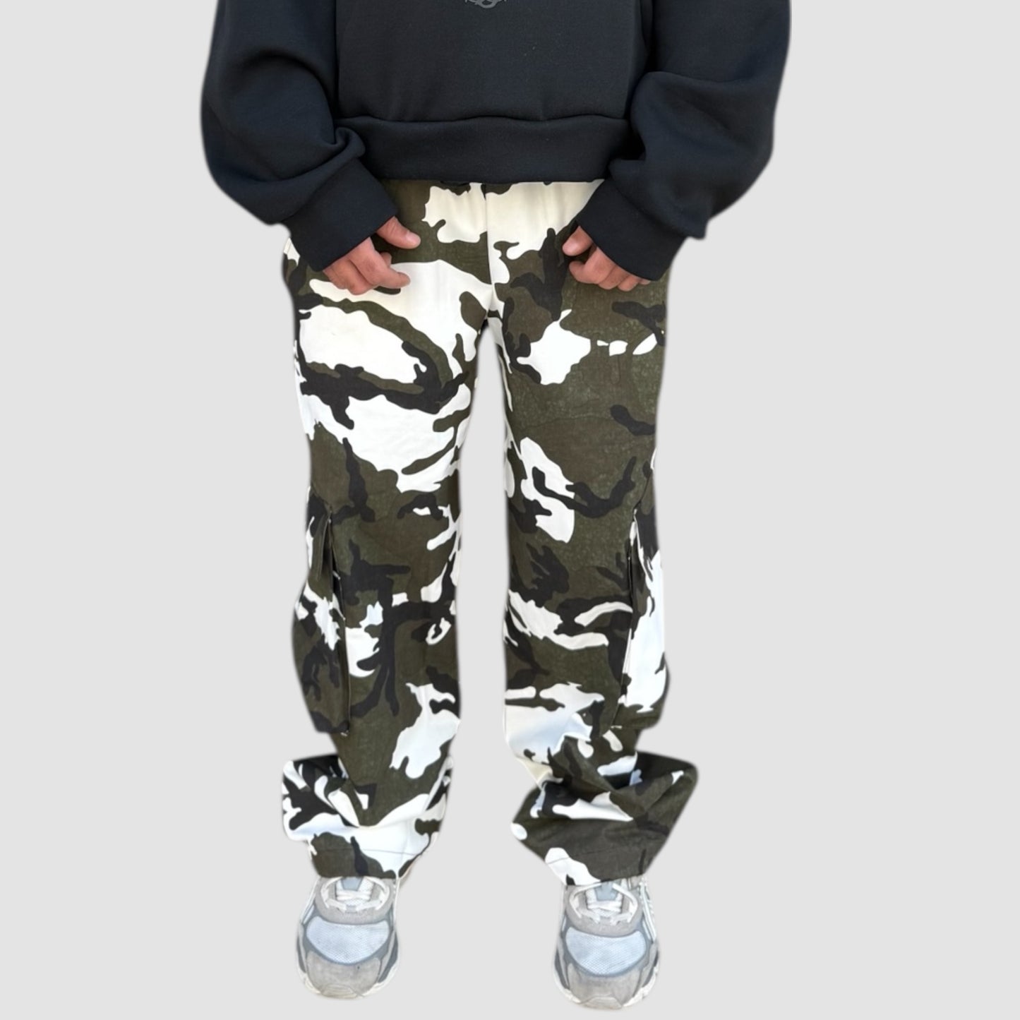 PANTALONE CARGO CAMOUFLAGE BCK