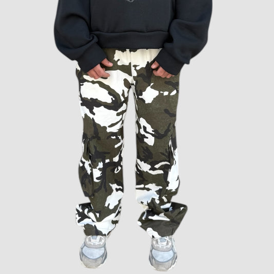 PANTALONE CARGO CAMOUFLAGE BCK