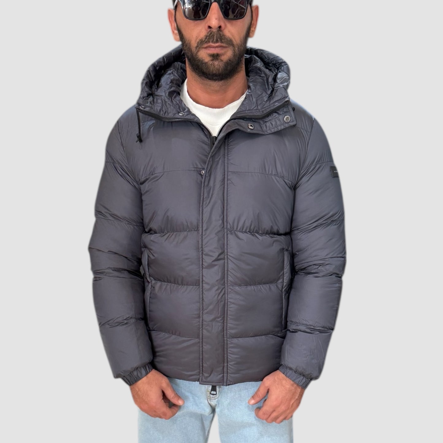 BOMBER CON CAPPUCCIO NJB DISPNIBILE IN 3 COLORI
