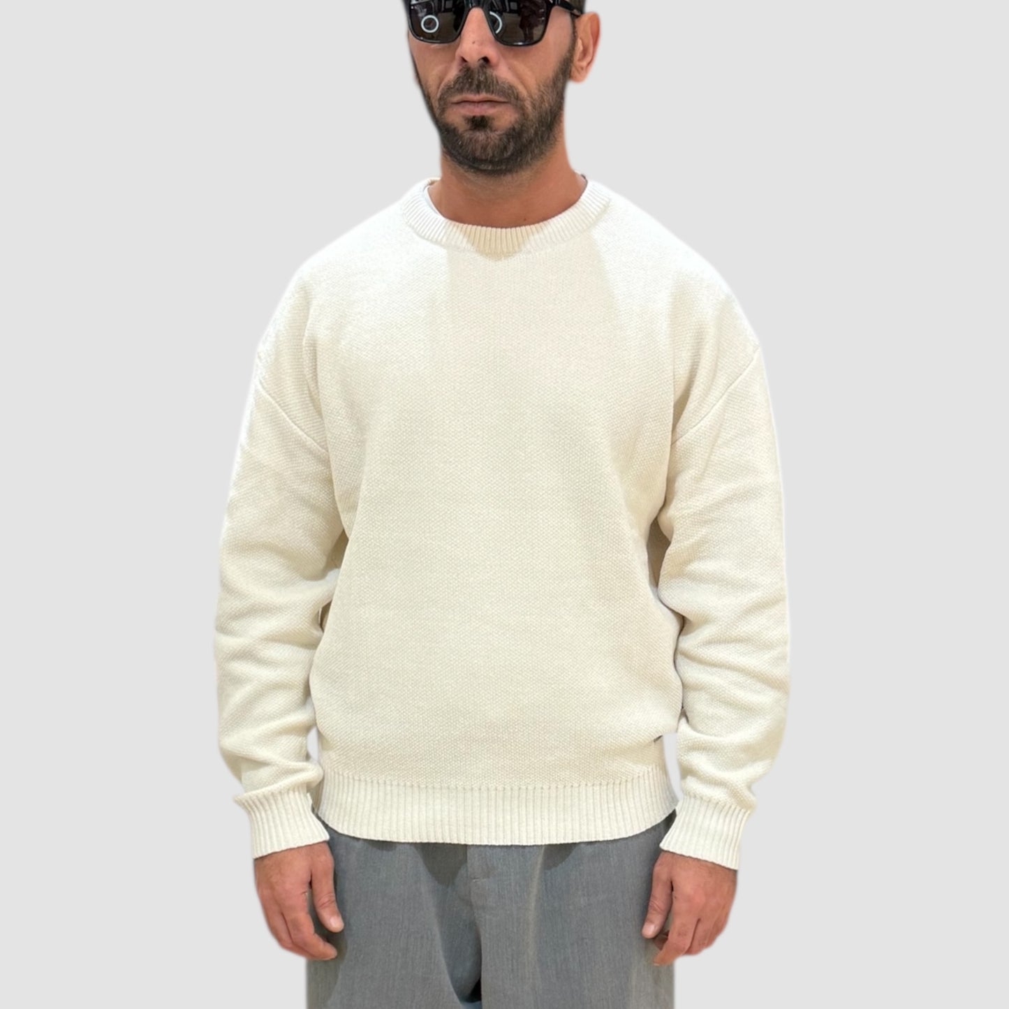 PULLOVER IN CINIGLIA OVERSIZE DISPONIBILE IN 3 COLORI