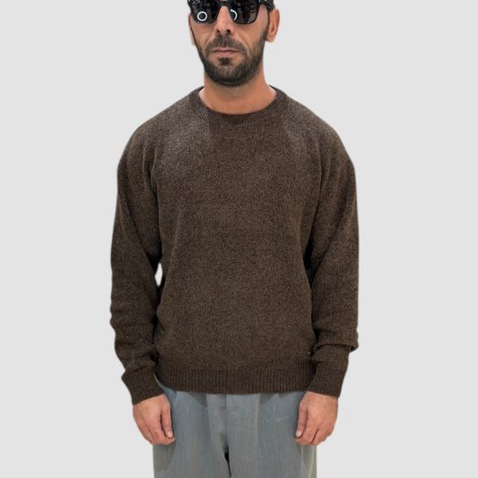 PULLOVER IN CINIGLIA OVERSIZE DISPONIBILE IN 3 COLORI