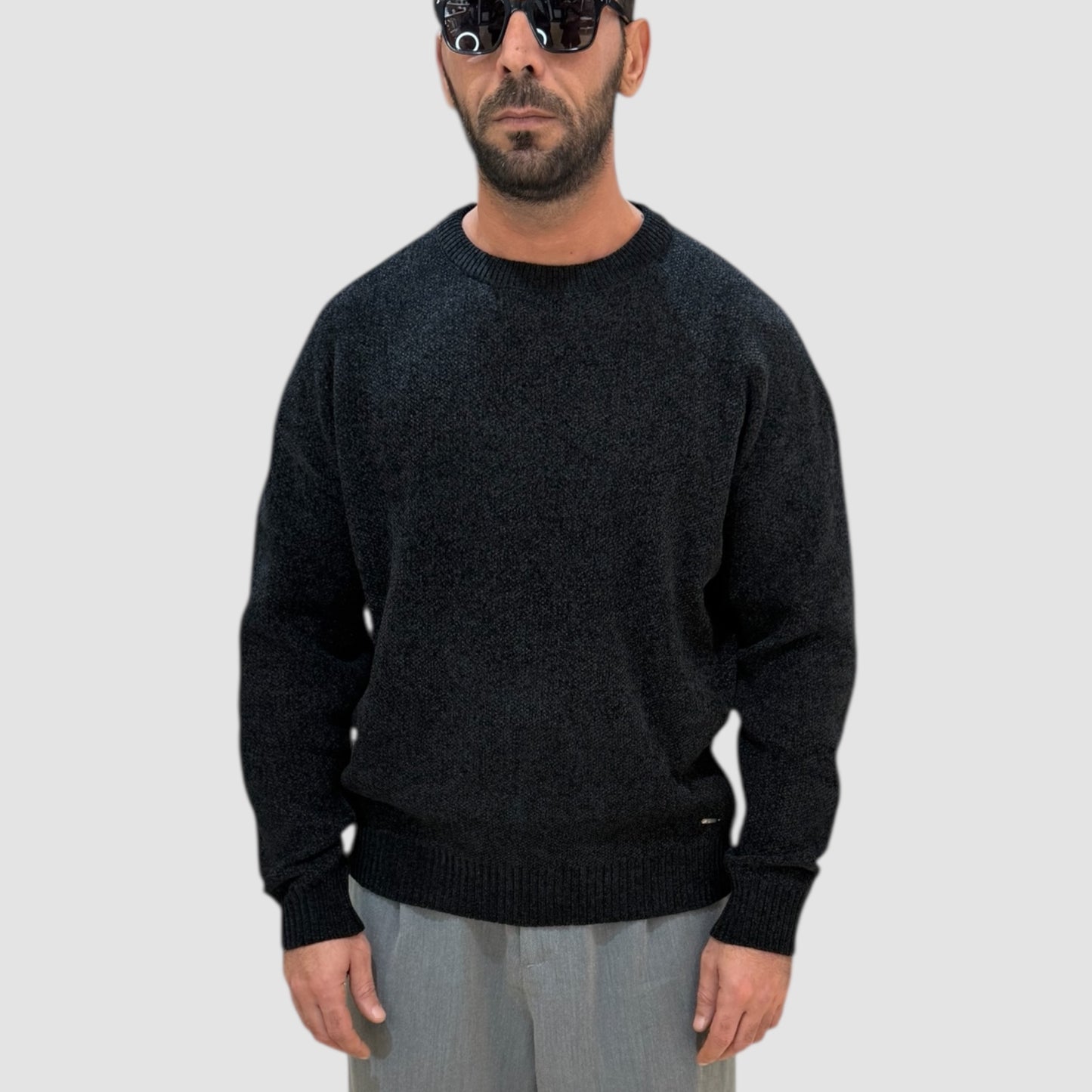 PULLOVER IN CINIGLIA OVERSIZE DISPONIBILE IN 3 COLORI