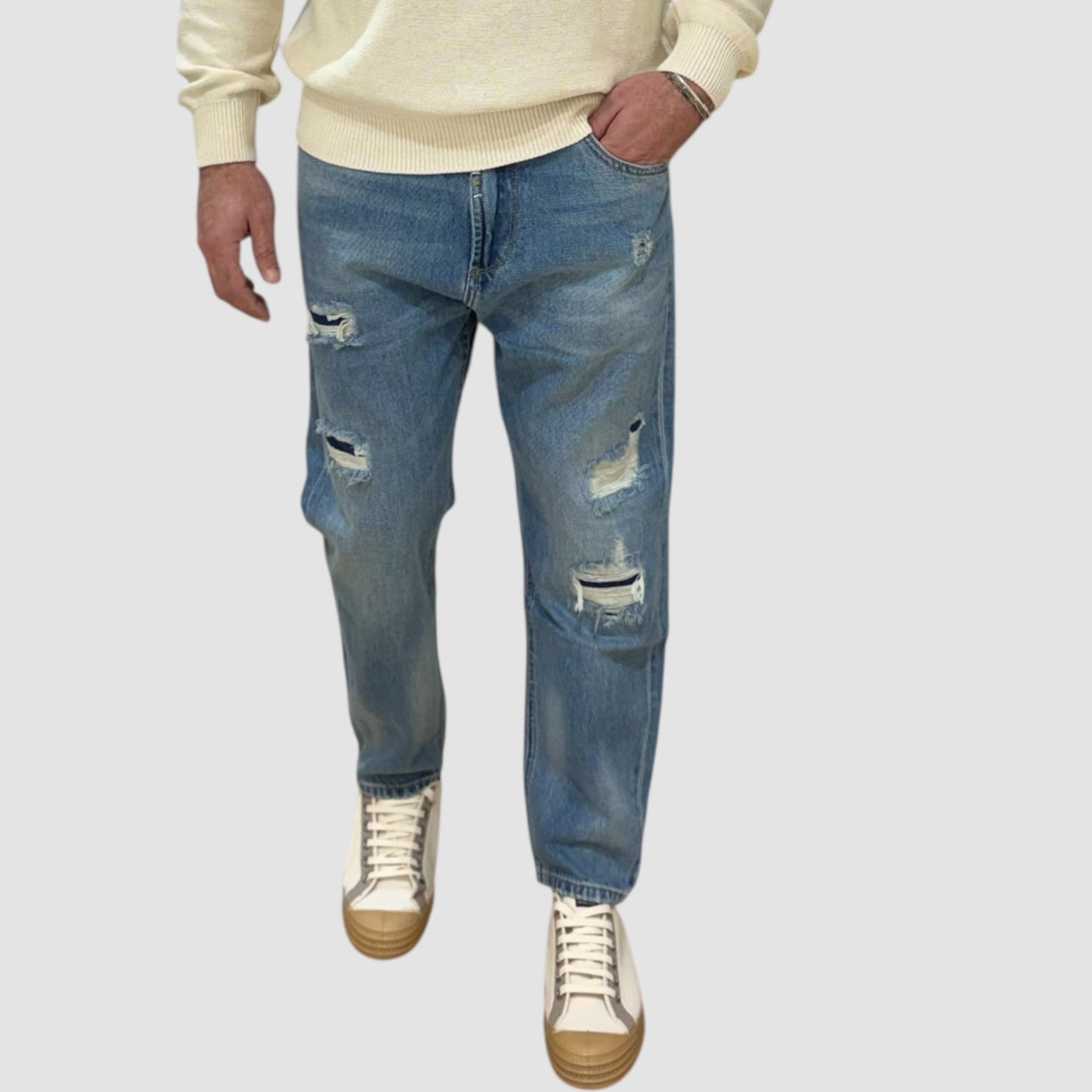 JEANS CARROT GIANNI LUPO