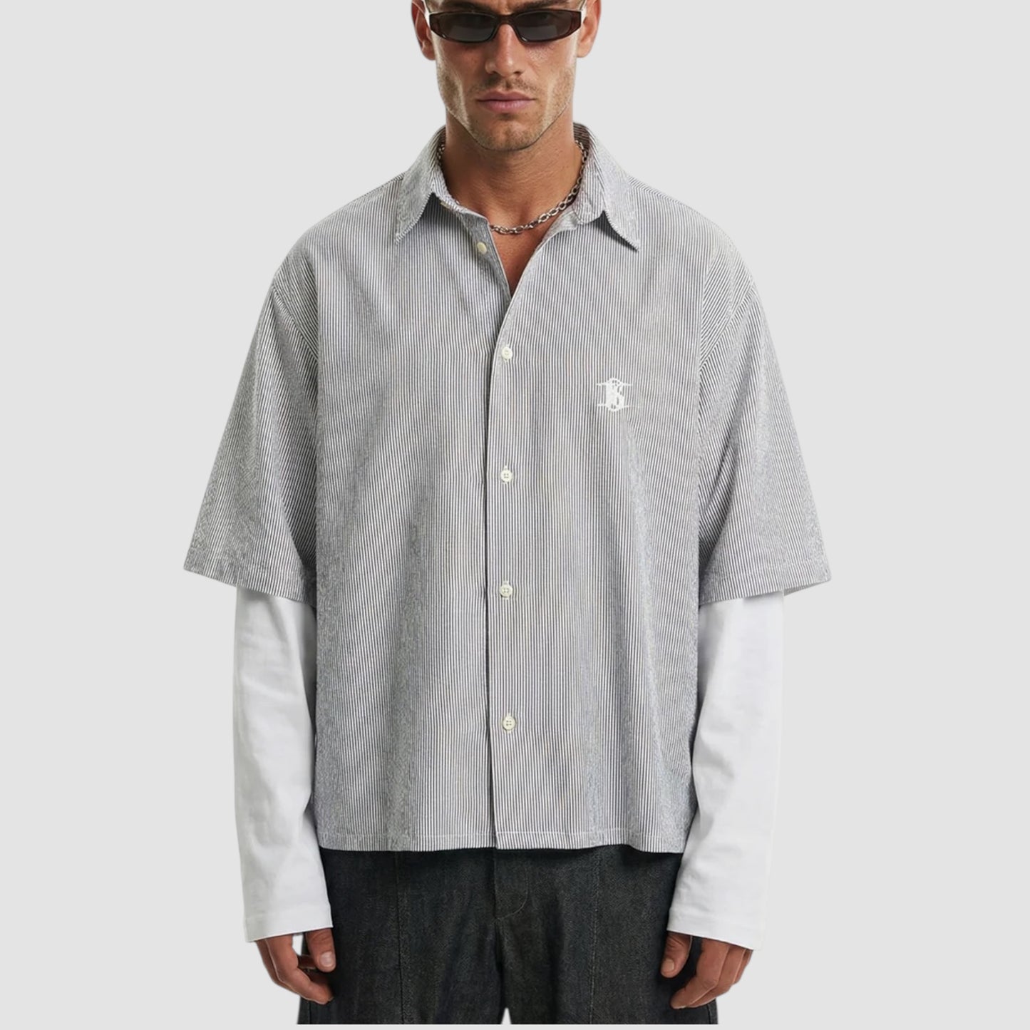 CAMICIA LONG SLEEVE BLACK CIRCUS
