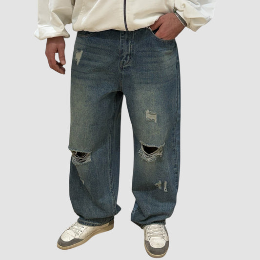 JEANS BAGGY CON ROTTURE