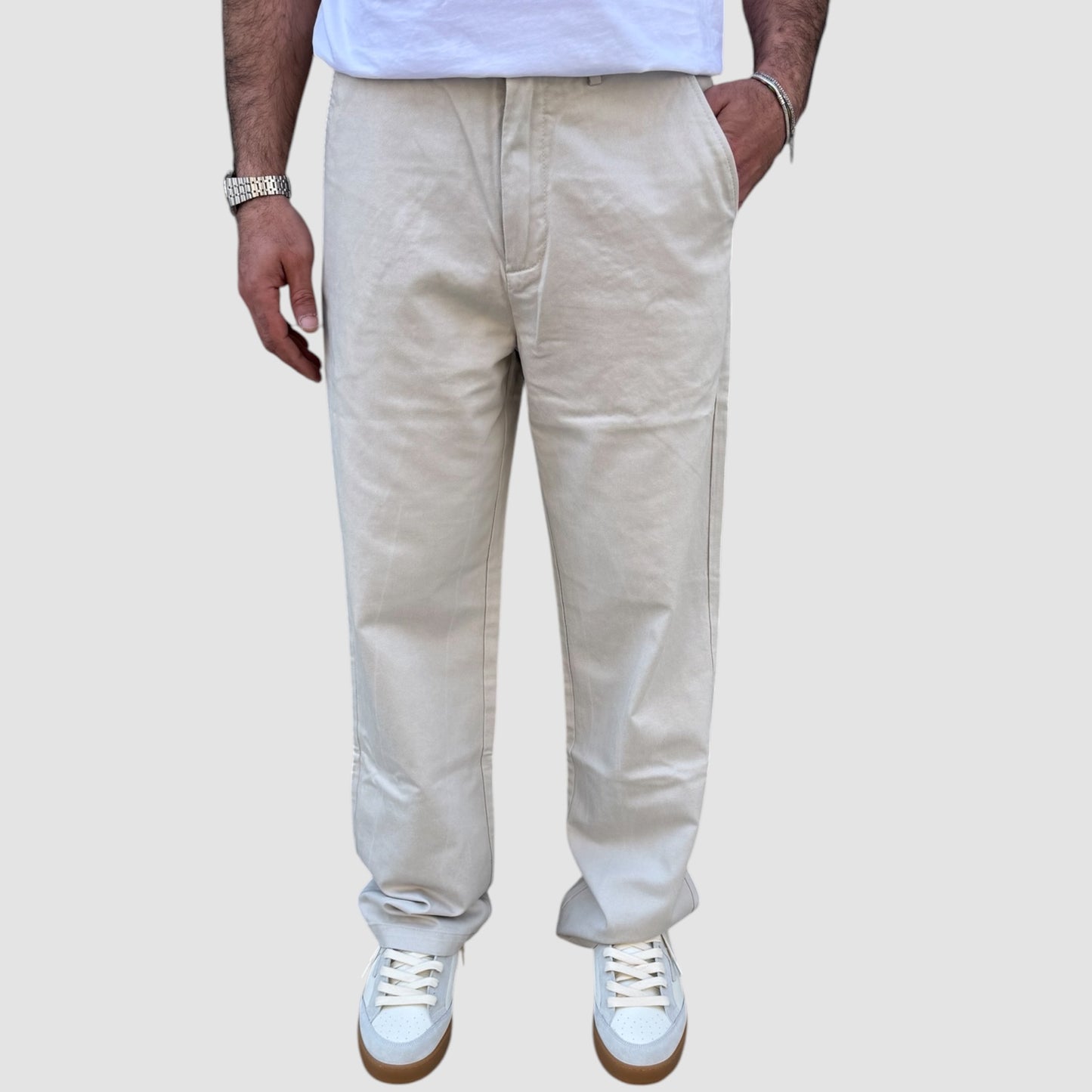 PANTALONE CHINO FONDO AMPIO GIANNI LUPO