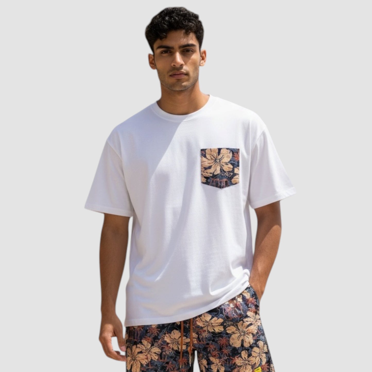 T-SHIRT FLOREALE GIANNI LUPO