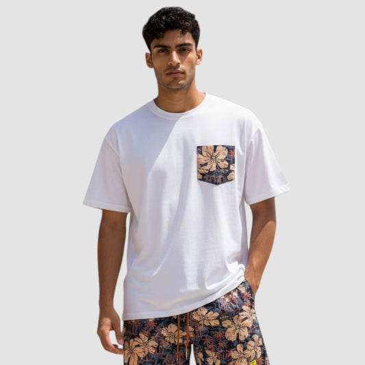 T-SHIRT FLOREALE GIANNI LUPO