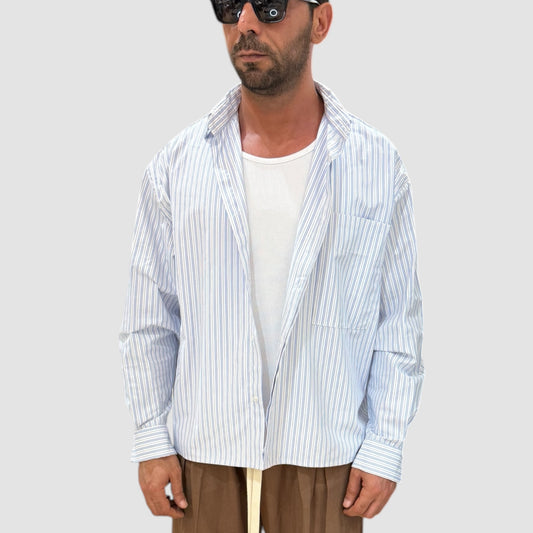 CAMICIA STONDO RIGATA NJB