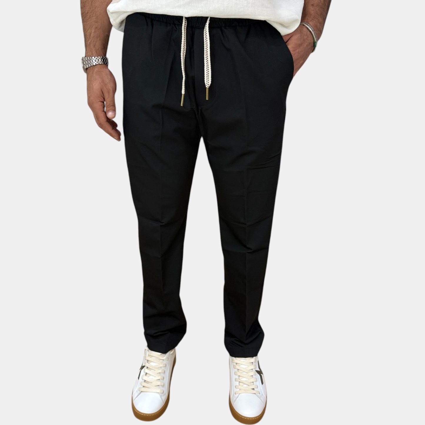PANTALONE CON LACCIO GIANNI LUPO