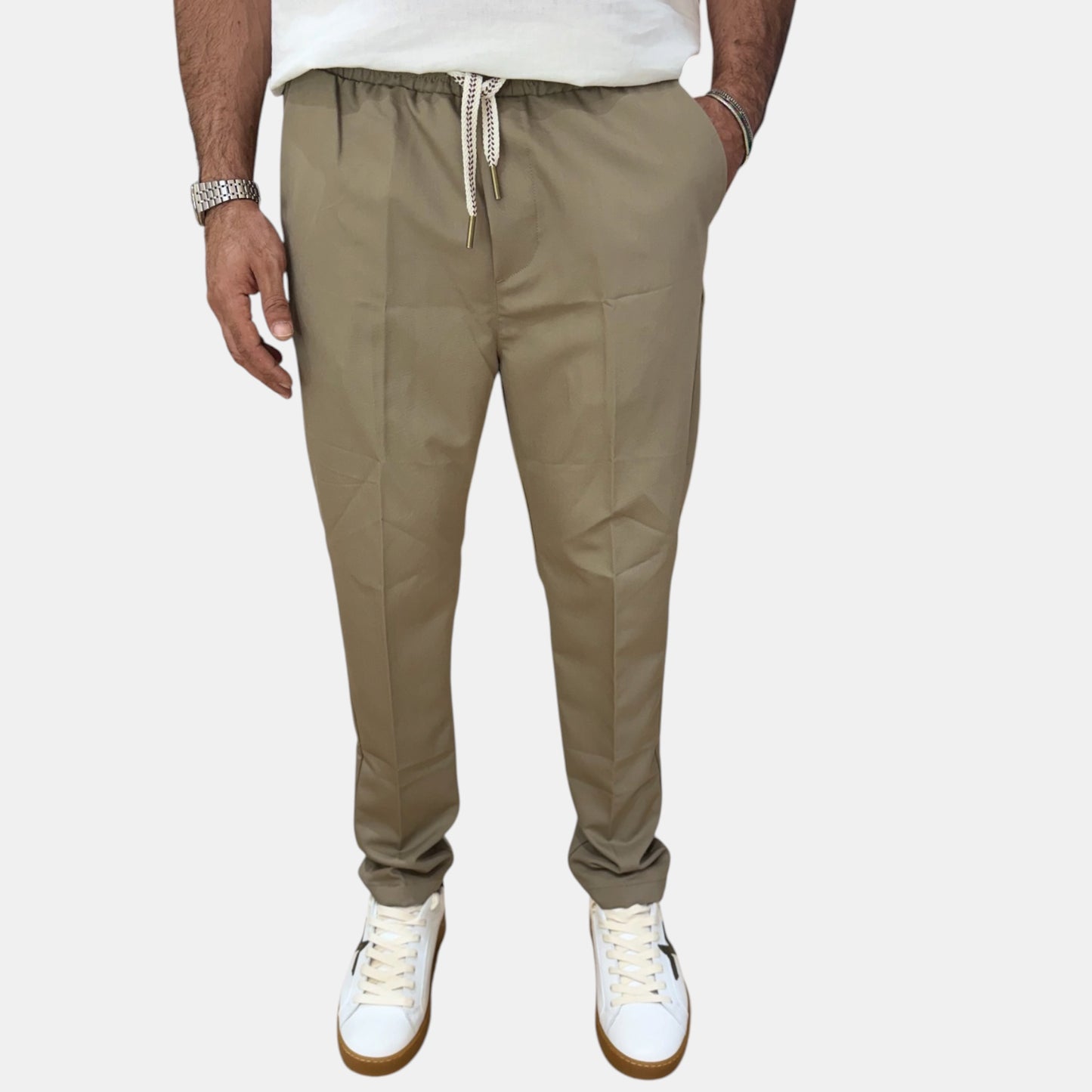 PANTALONE CON LACCIO GIANNI LUPO
