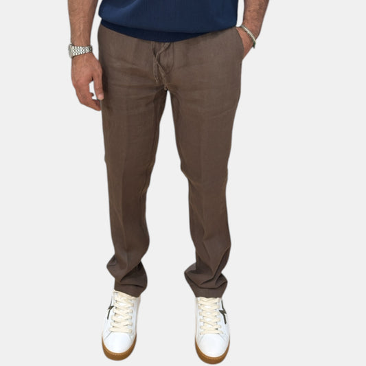 PANTALONE LINO ASKY SQUAD2 IN 2 COLORI