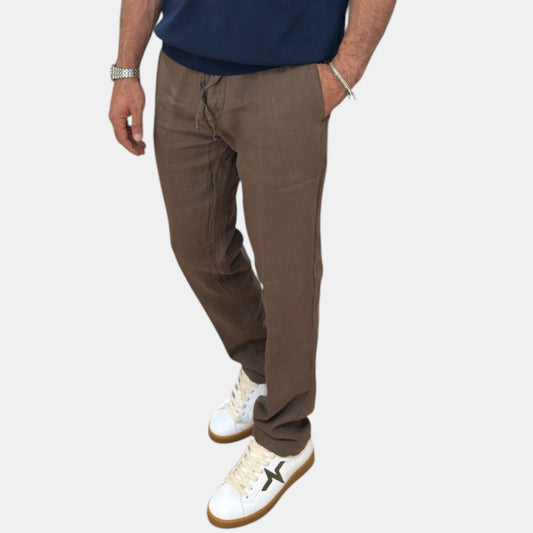 PANTALONE LINO ASKY SQUAD2 IN 2 COLORI