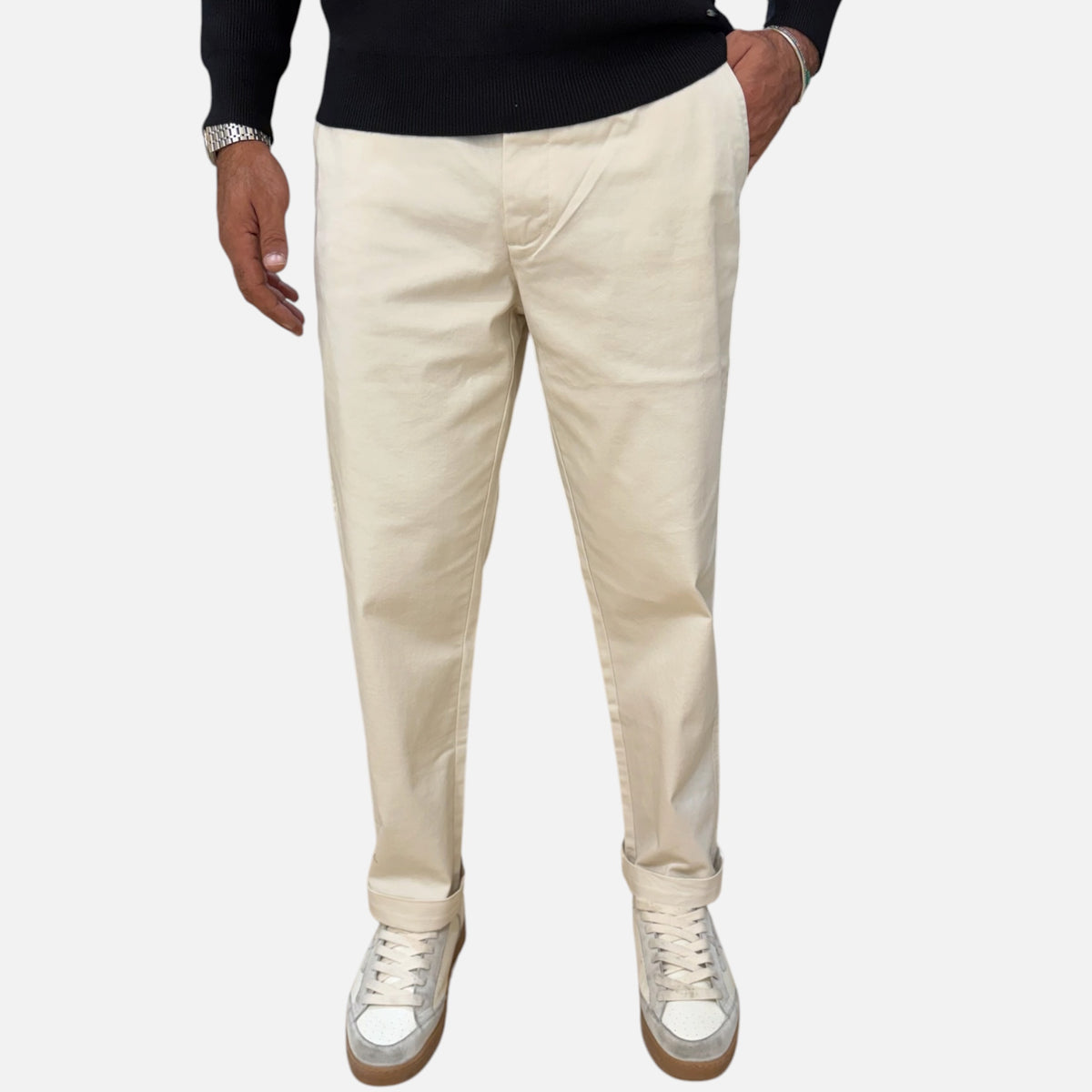 PANTALONE AMERICA GIANNI LUPO DISP IN 2 COLORI