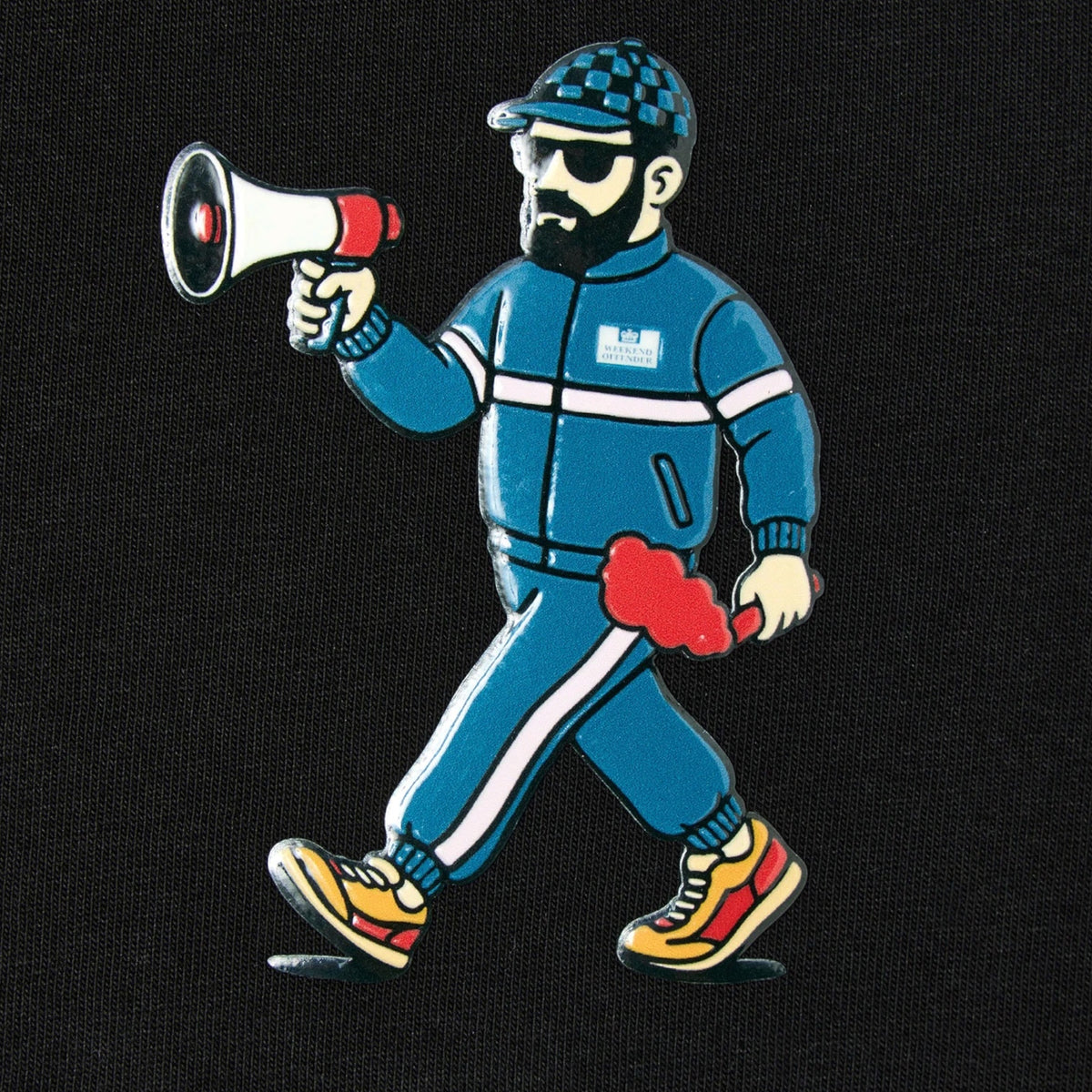 T-SHIRT DELINQUENS WEEKEND OFFENDER DISP IN 2 COLORI